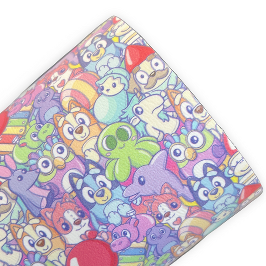 Pup Toys Printed Faux Leather Sheets