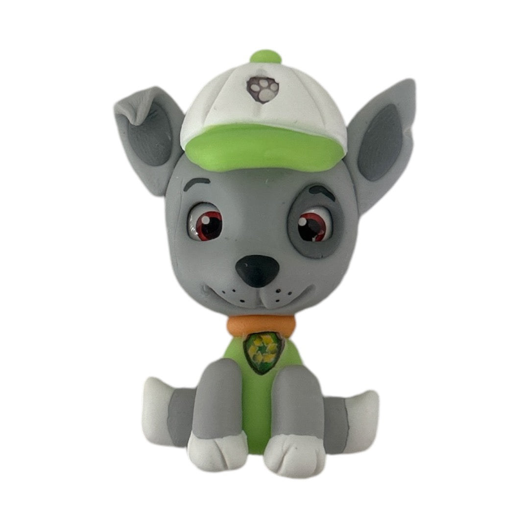 Recycling Pup Team (Series 2) Clay Embellishment