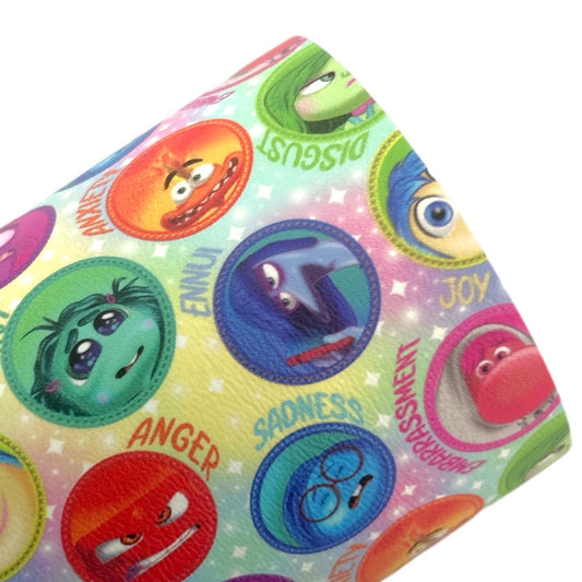 Emotions Printed Faux Leather Sheets