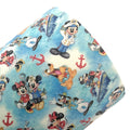 Mouse Cruise Printed Faux Leather Sheets