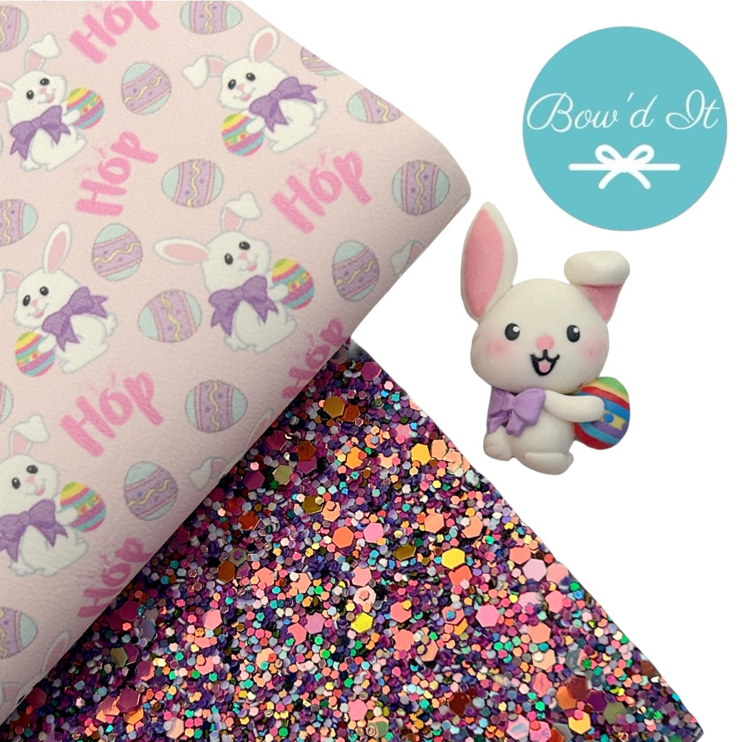 Easter Bunny (Set of 3) Clay Embellishment and Sheet Bundle