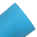 Pacific Blue Litchi Faux Leather Sheets