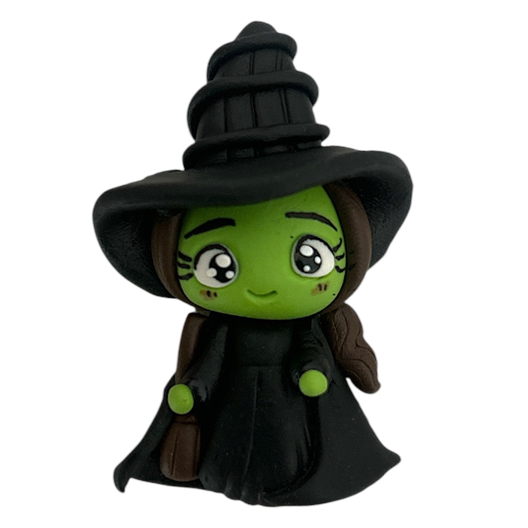 Green Witch Clay Embellishment