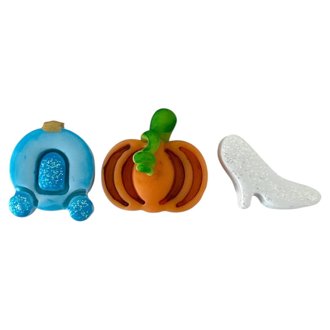 Shoe Princess (Set of 3) Miniature Clays Embellishments