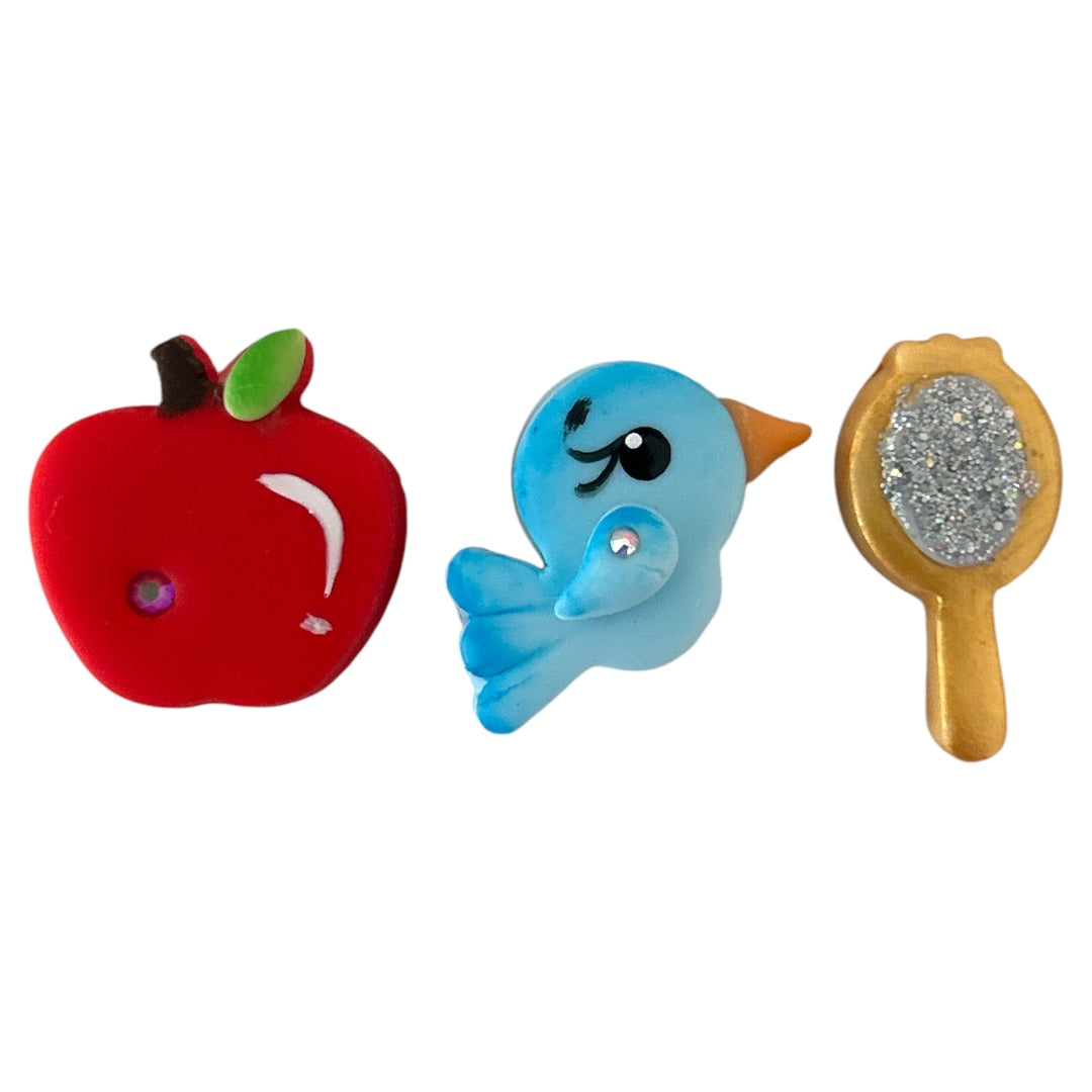 Apple Princess (Set of 3) Miniature Clays Embellishments