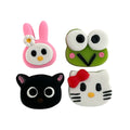 Kitty and Friends (Set of 4) Miniature Clays Embellishments