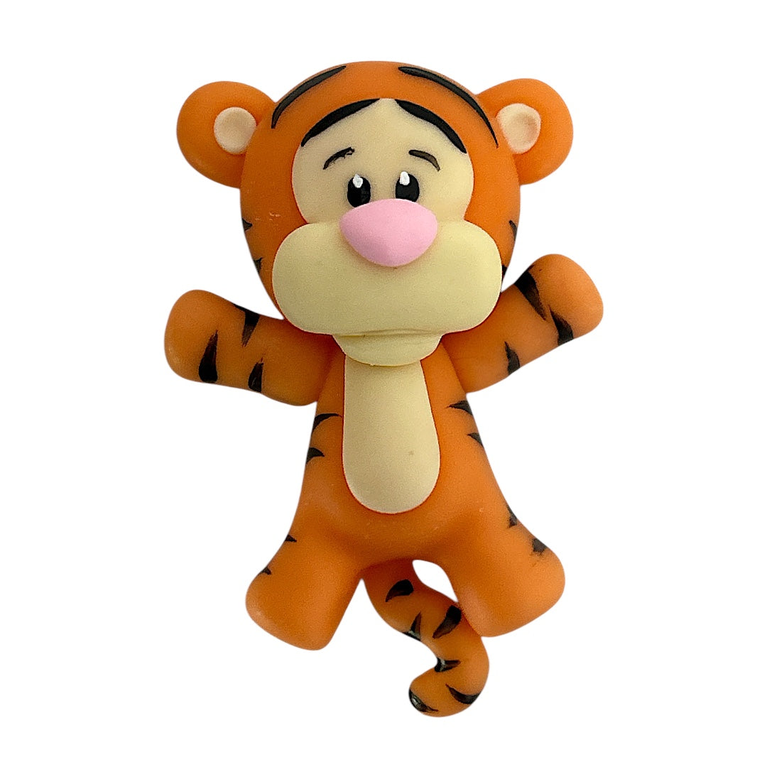 Tiger Bear Friend Clay Embellishment