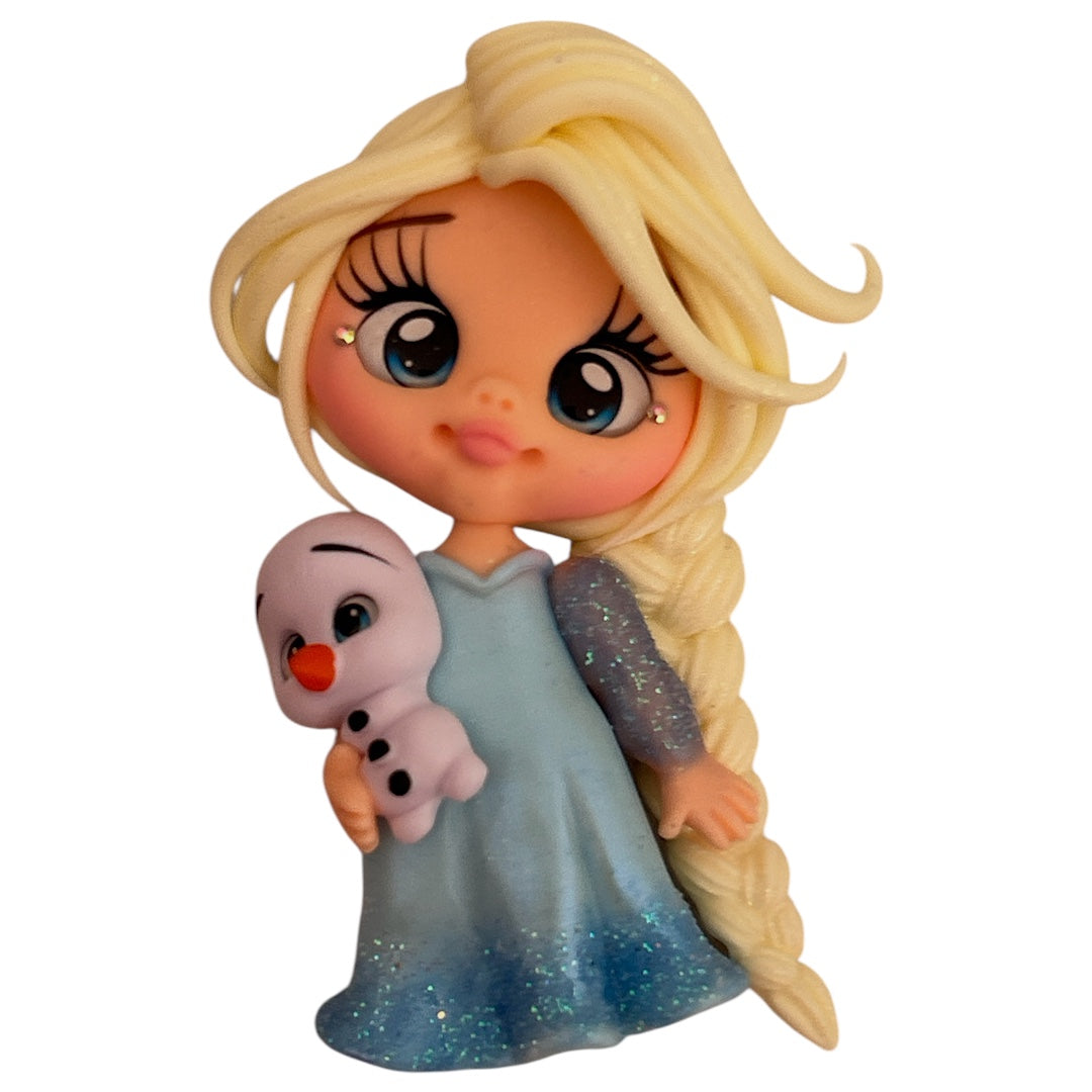 Icy Princess Clay Embellishment