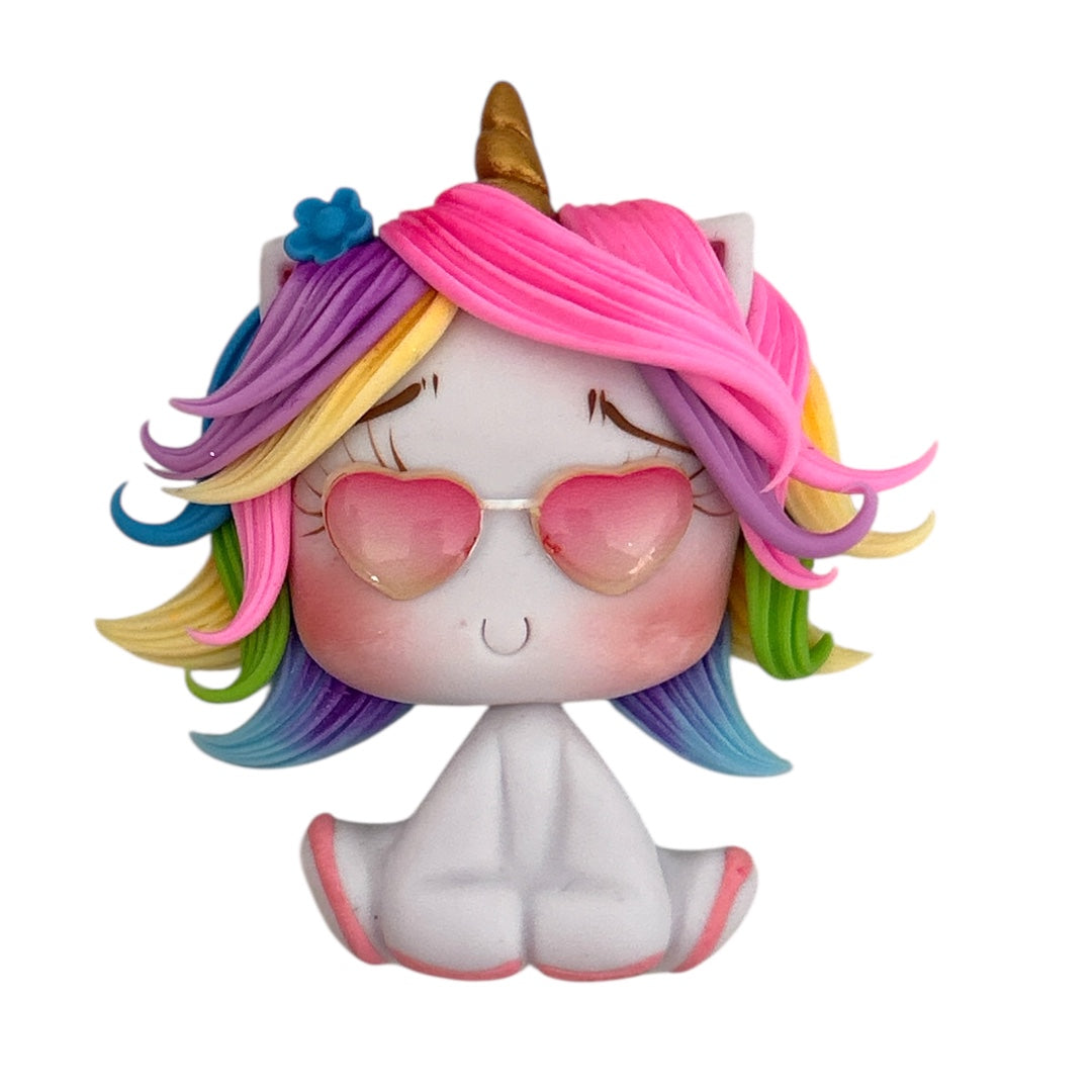 Unicorn Clay Embellishment