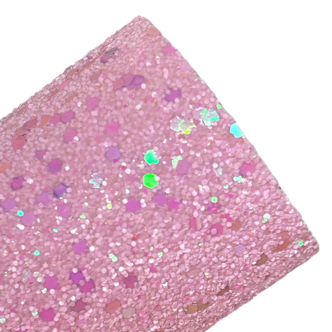 Pink Sparkle Chunky Glitter Sheets