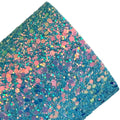 Steel Blue Sparkle Chunky Glitter Sheet