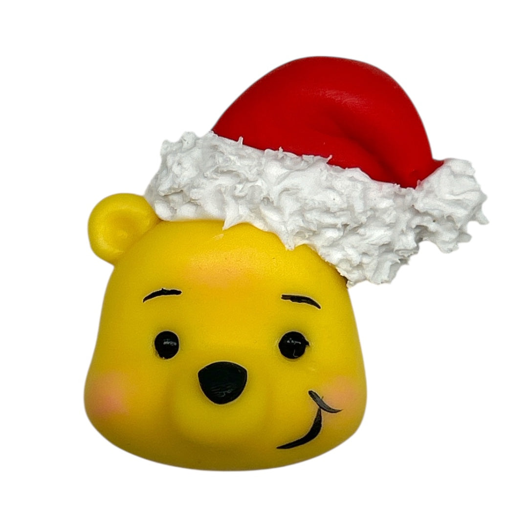 Christmas Bear Friend Clay Embellishment