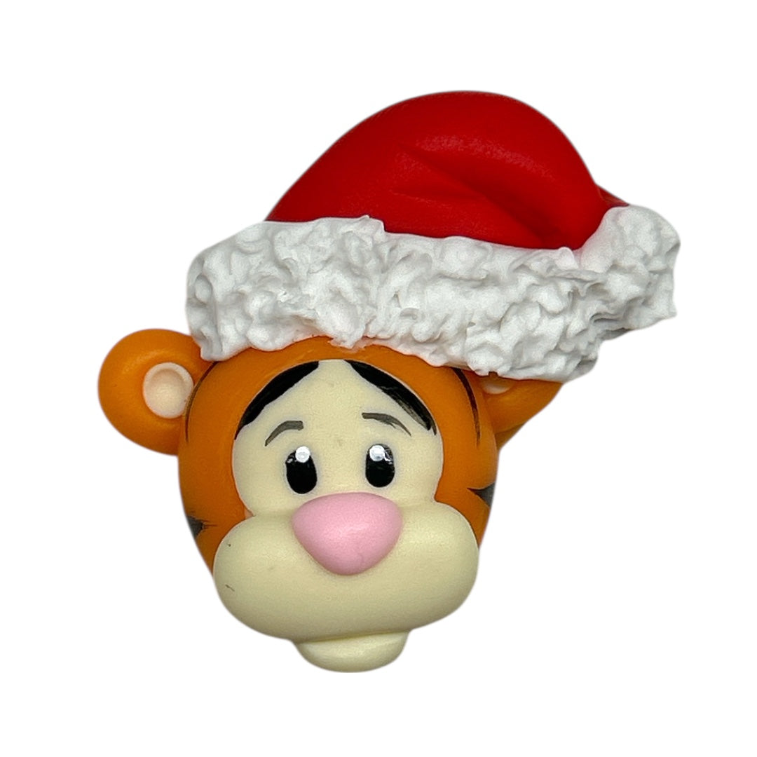 Christmas Tiger Bear Friend Clay Embellishment