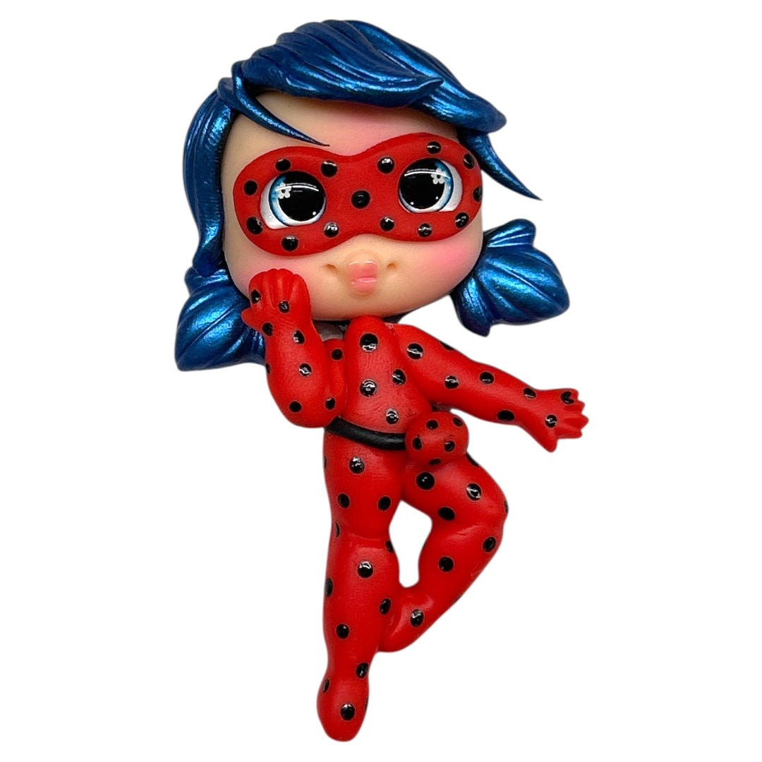 LBug Girl Clay Embellishment
