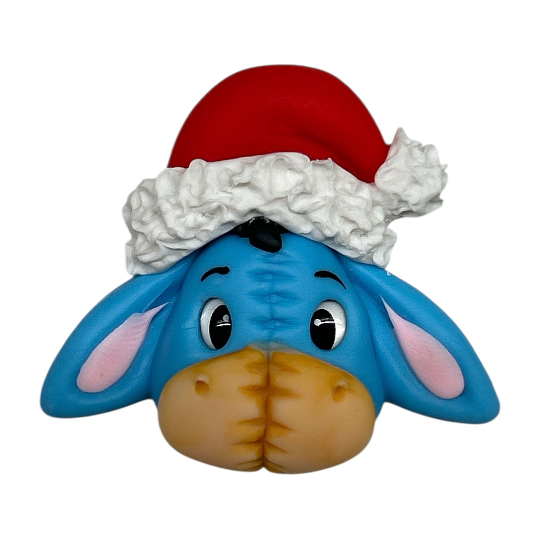 Christmas Sad Donkey Friend Clay Embellishment