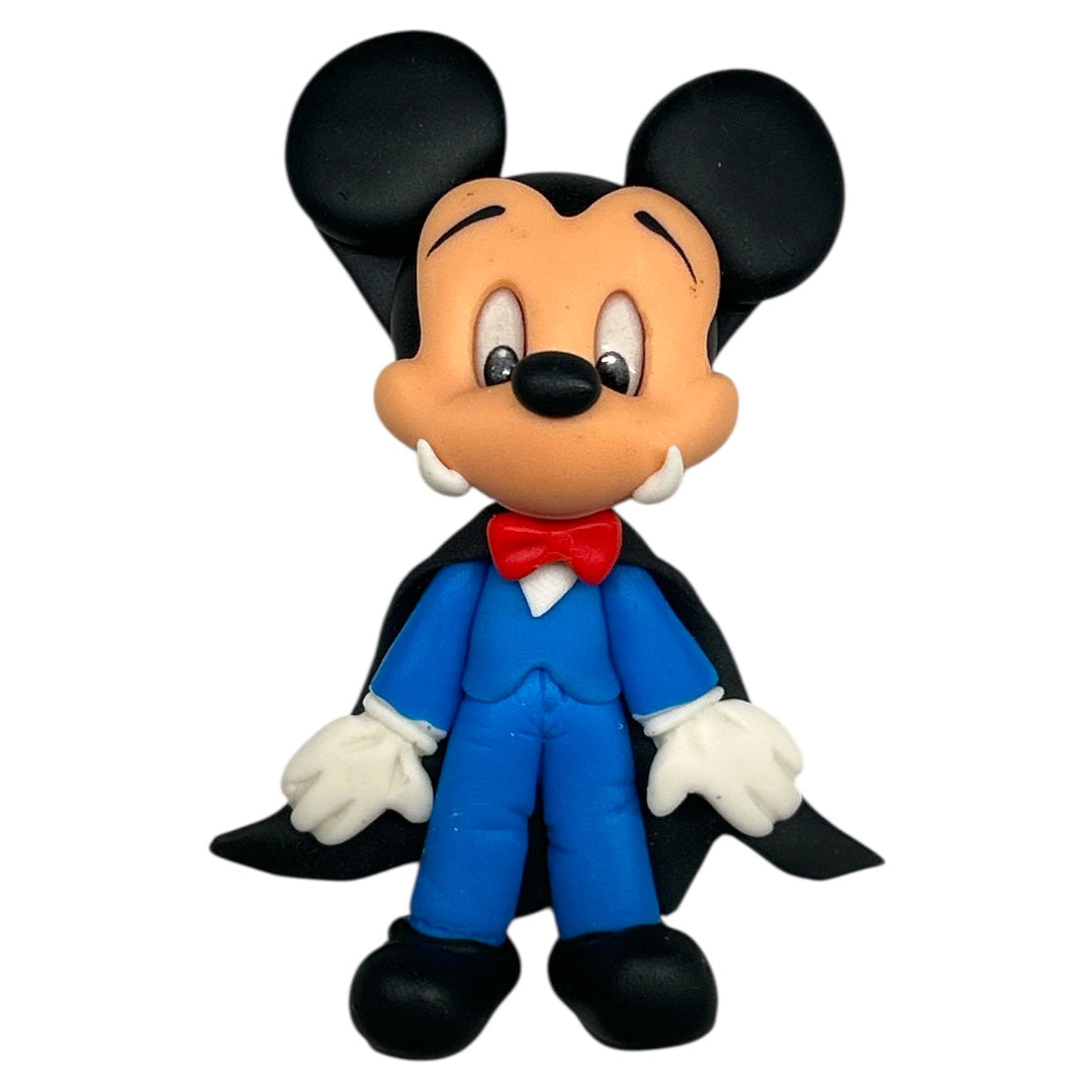 Mr Vampire Halloween Mouse Clay Embellishment