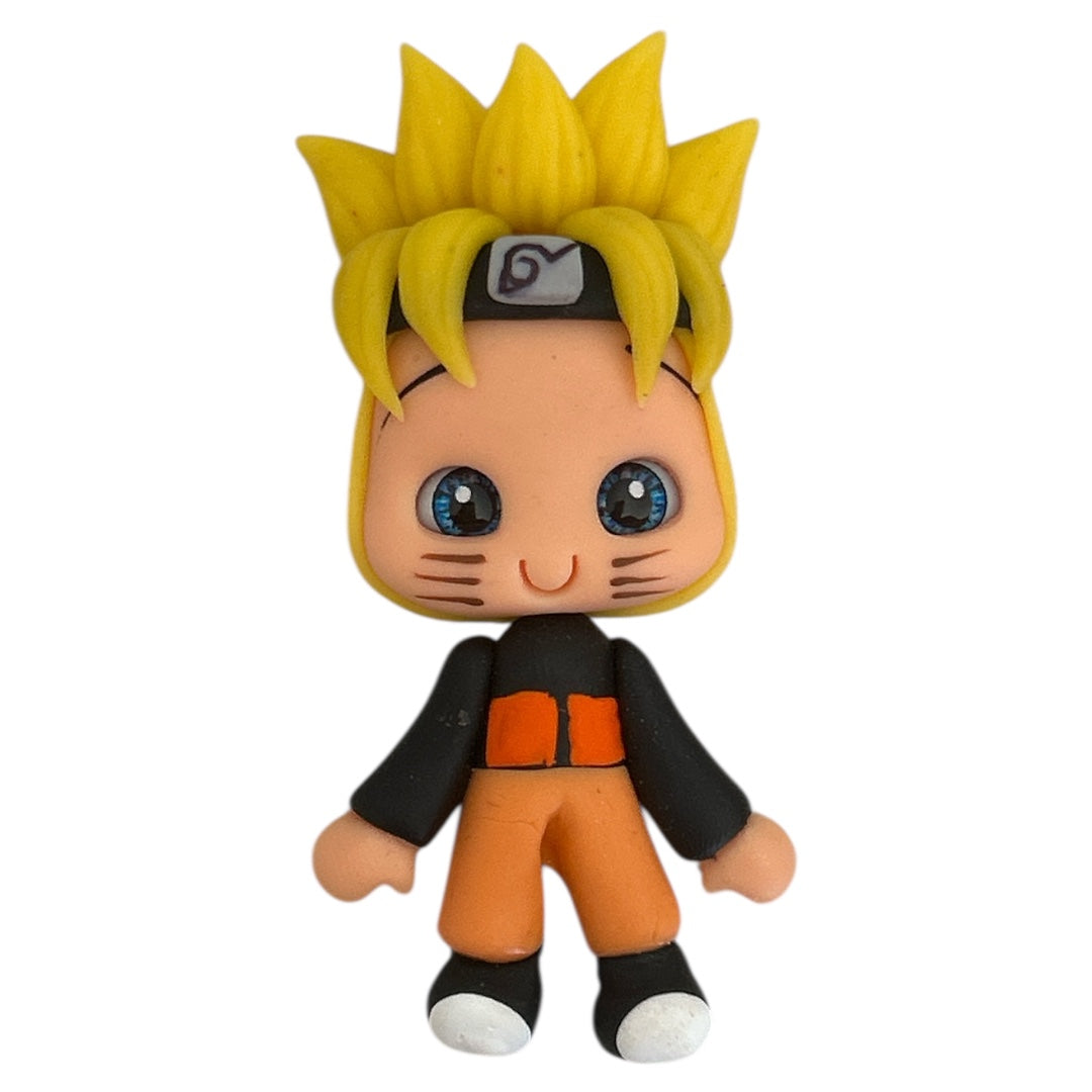 Dragon Blonde Boy Clay Embellishment