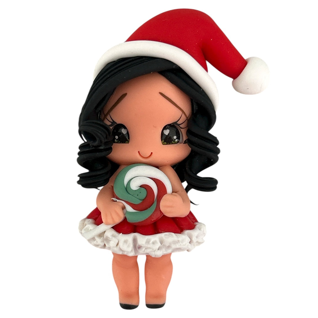Christmas Candy Girl Embellishment