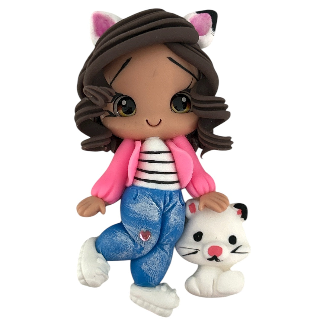 Kitty House Girl Embellishment