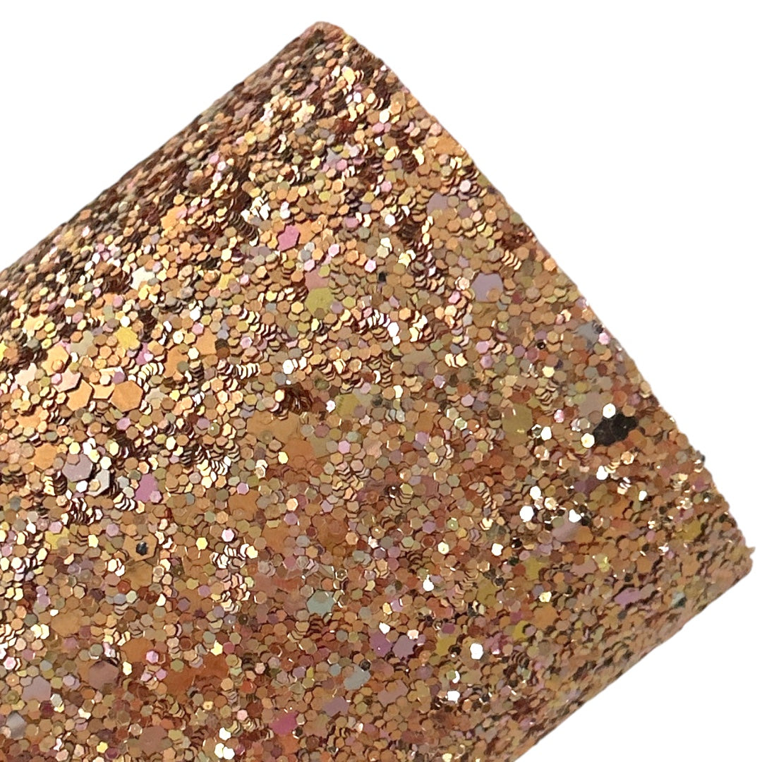 Metallic Gold Sparkle Chunky Glitter Sheet