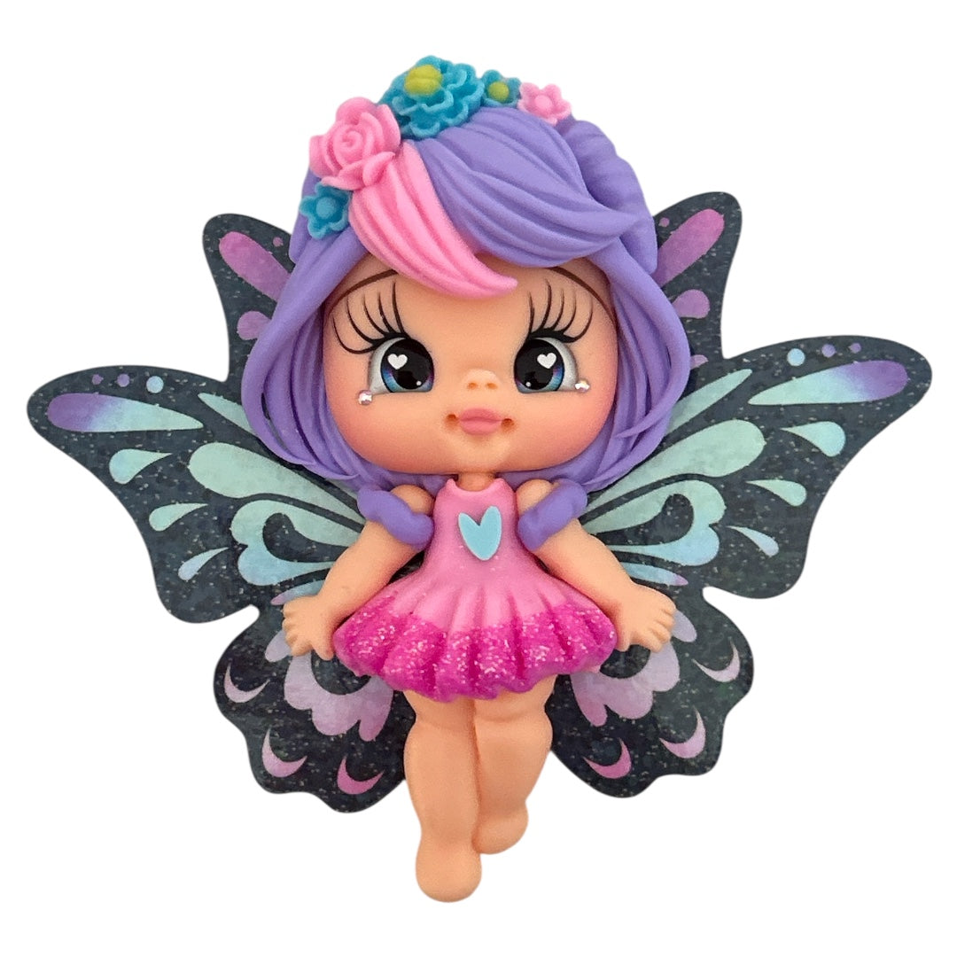 Hearted Fair Clay Embellishment