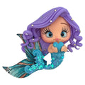 Heart Mermaid Clay Embellishment