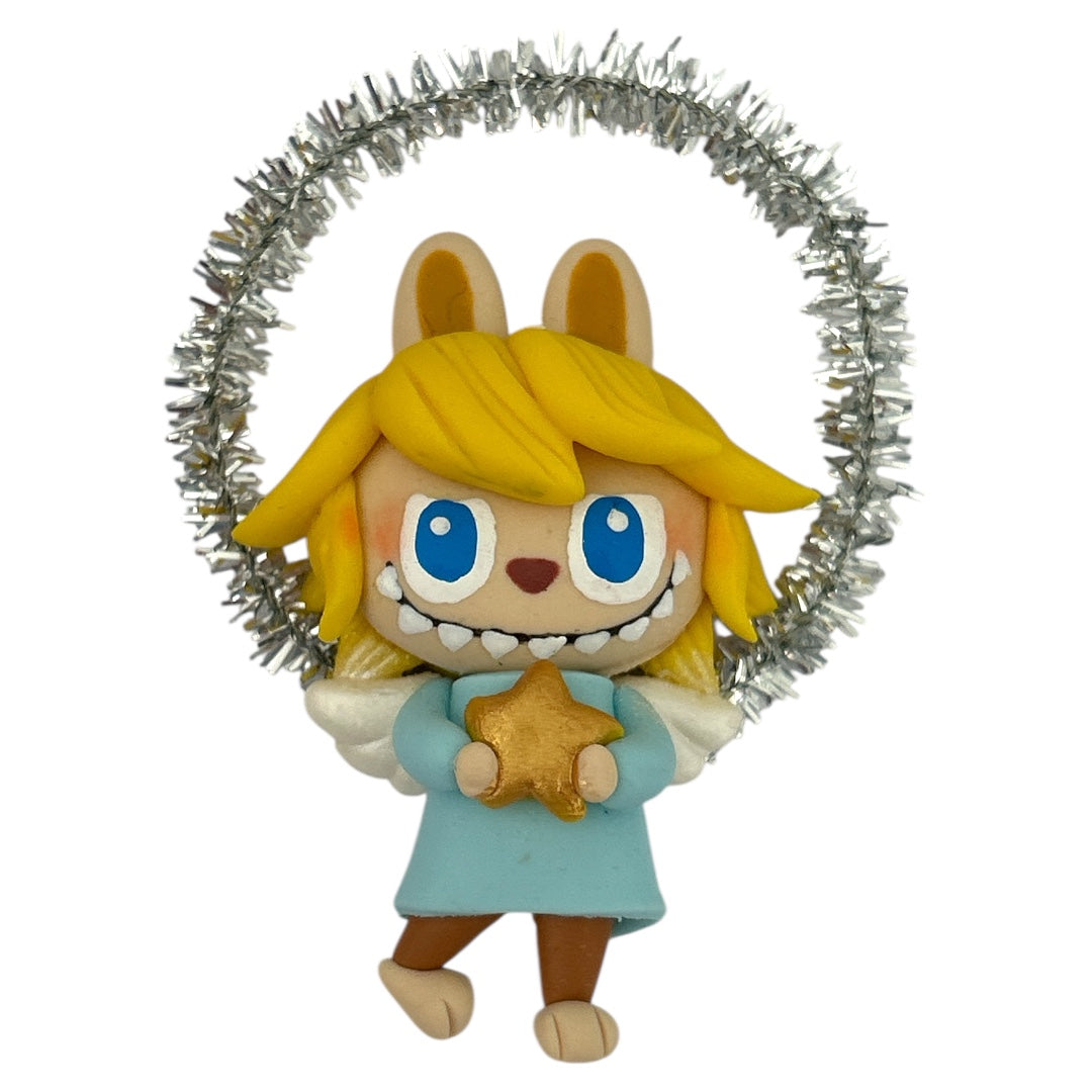 Christmas Angel Monster Clay Embellishment