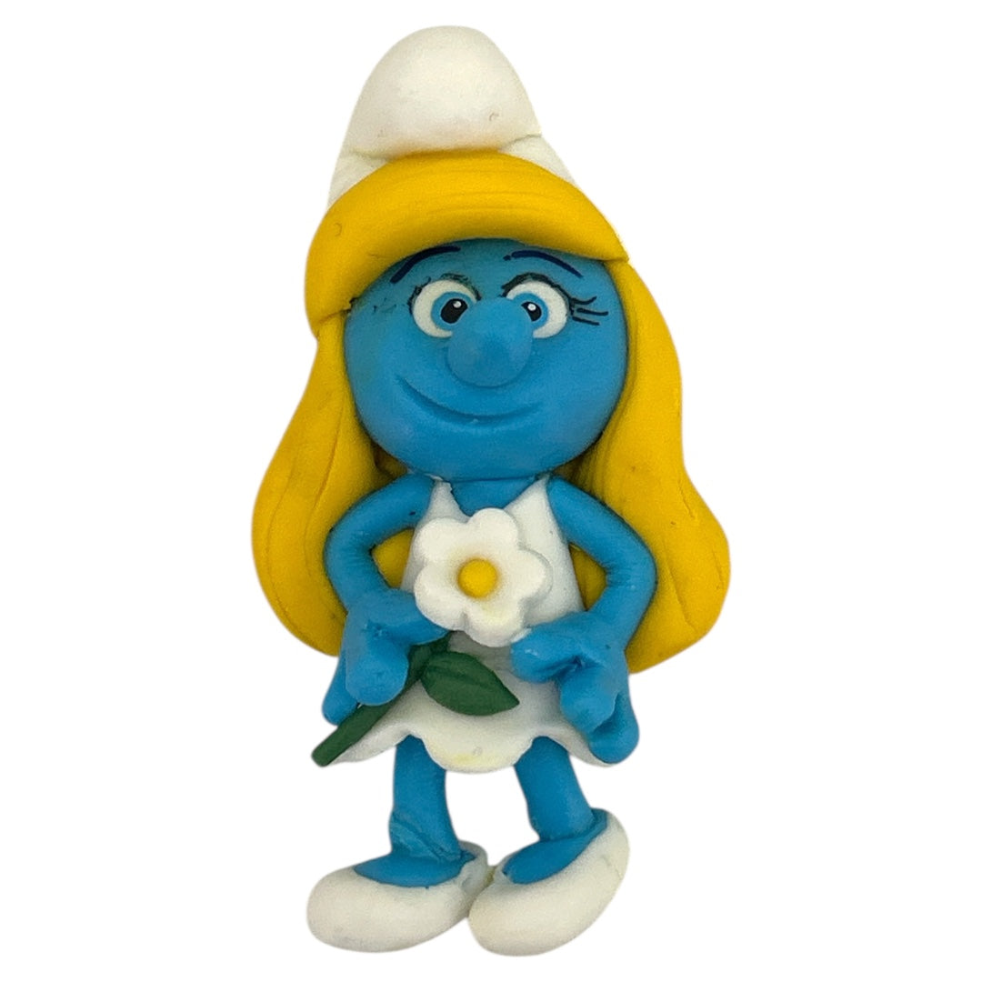 Blue Girl Gnome Clay Embellishment