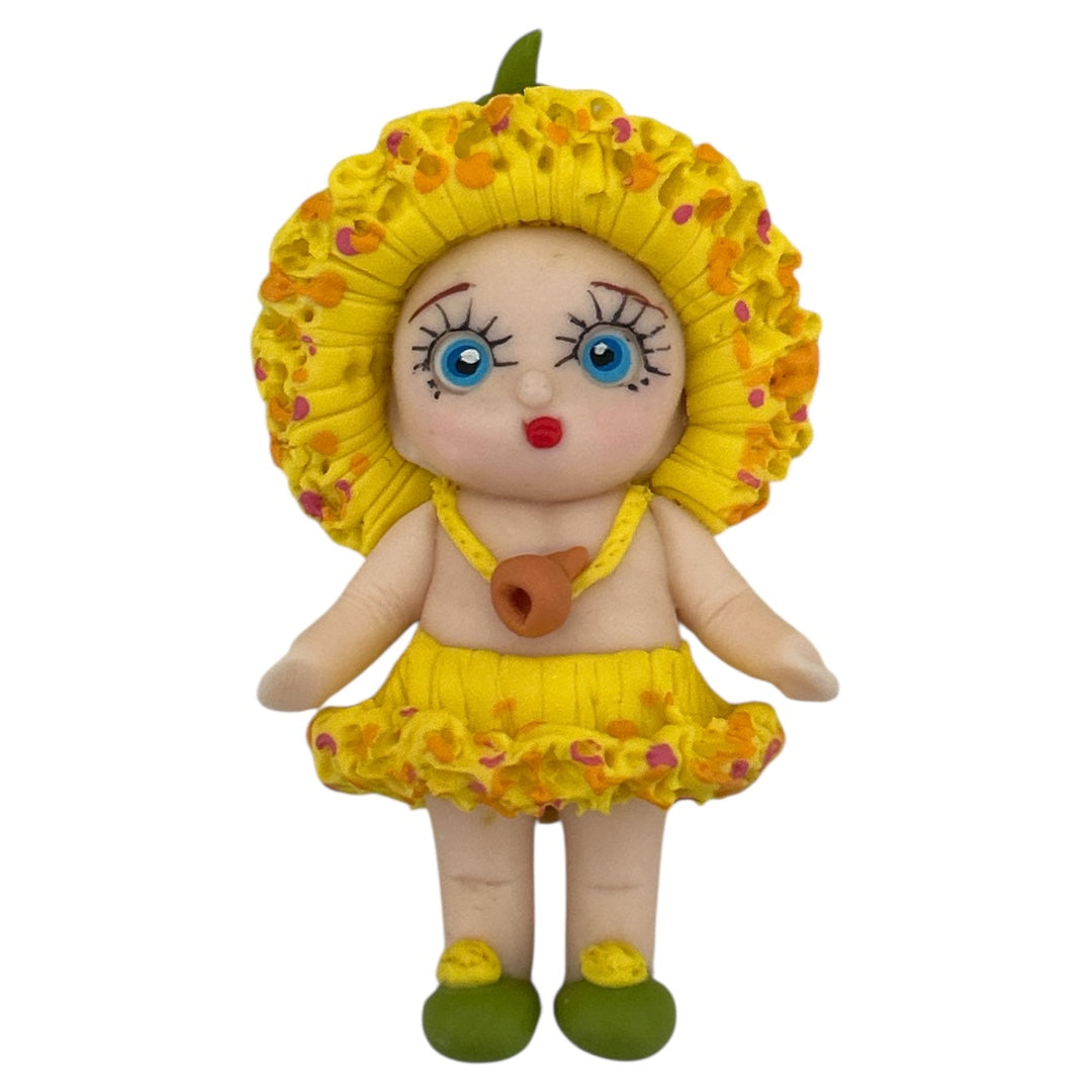 Gum Nut Baby (Yellow) Clay Embellishment