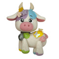 Rainbow Cow Clay Embellishment