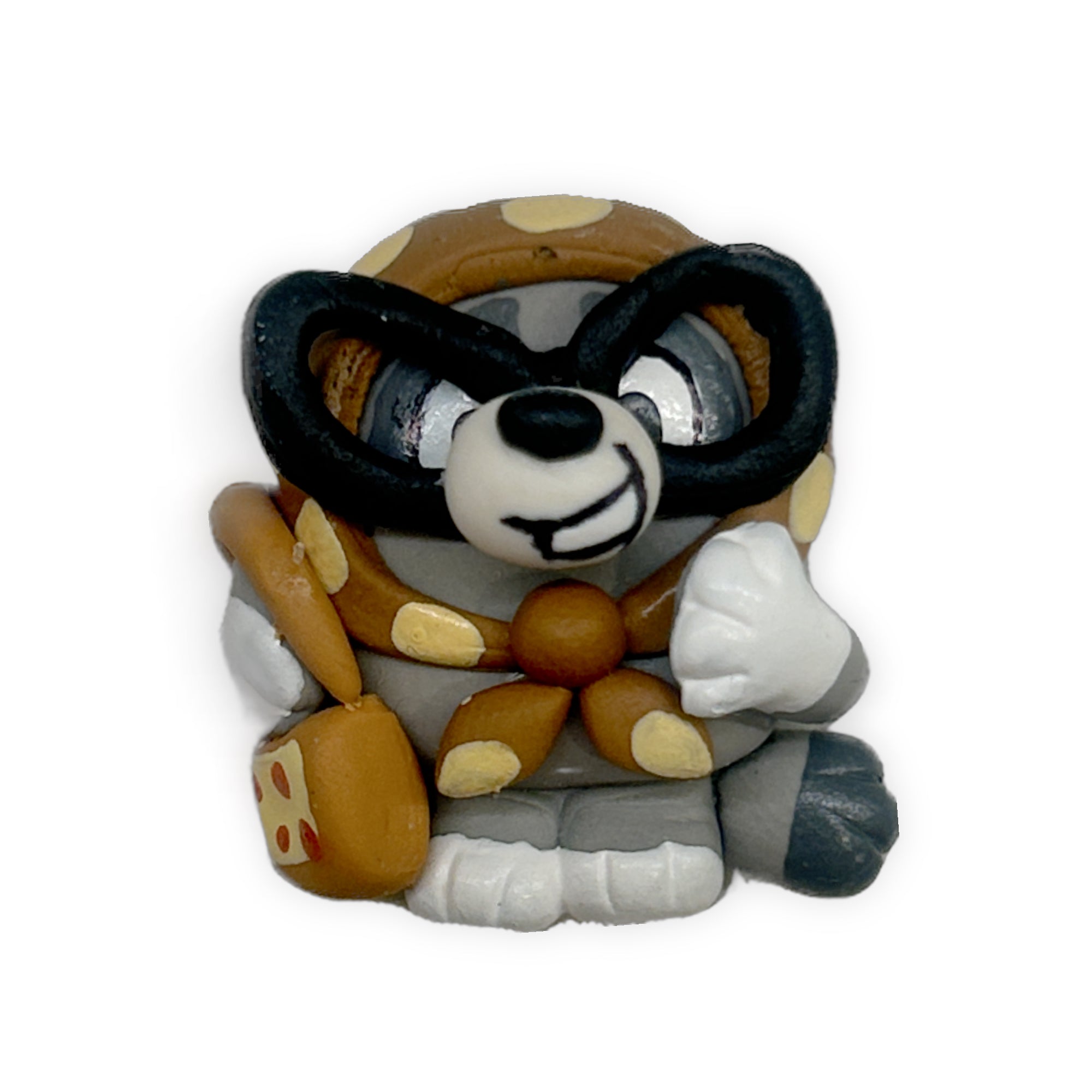 Crazy Gran Pup Clay Embellishment