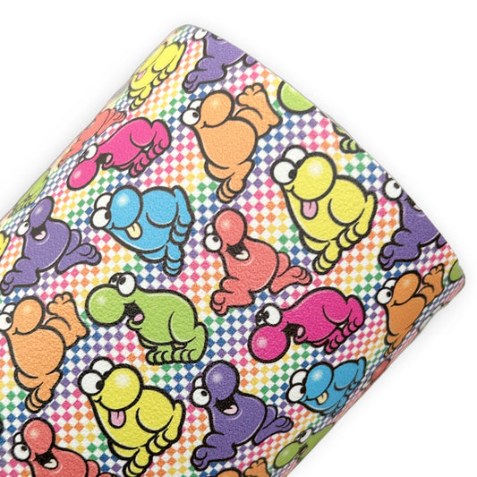 Nerds Printed Faux Leather Sheets