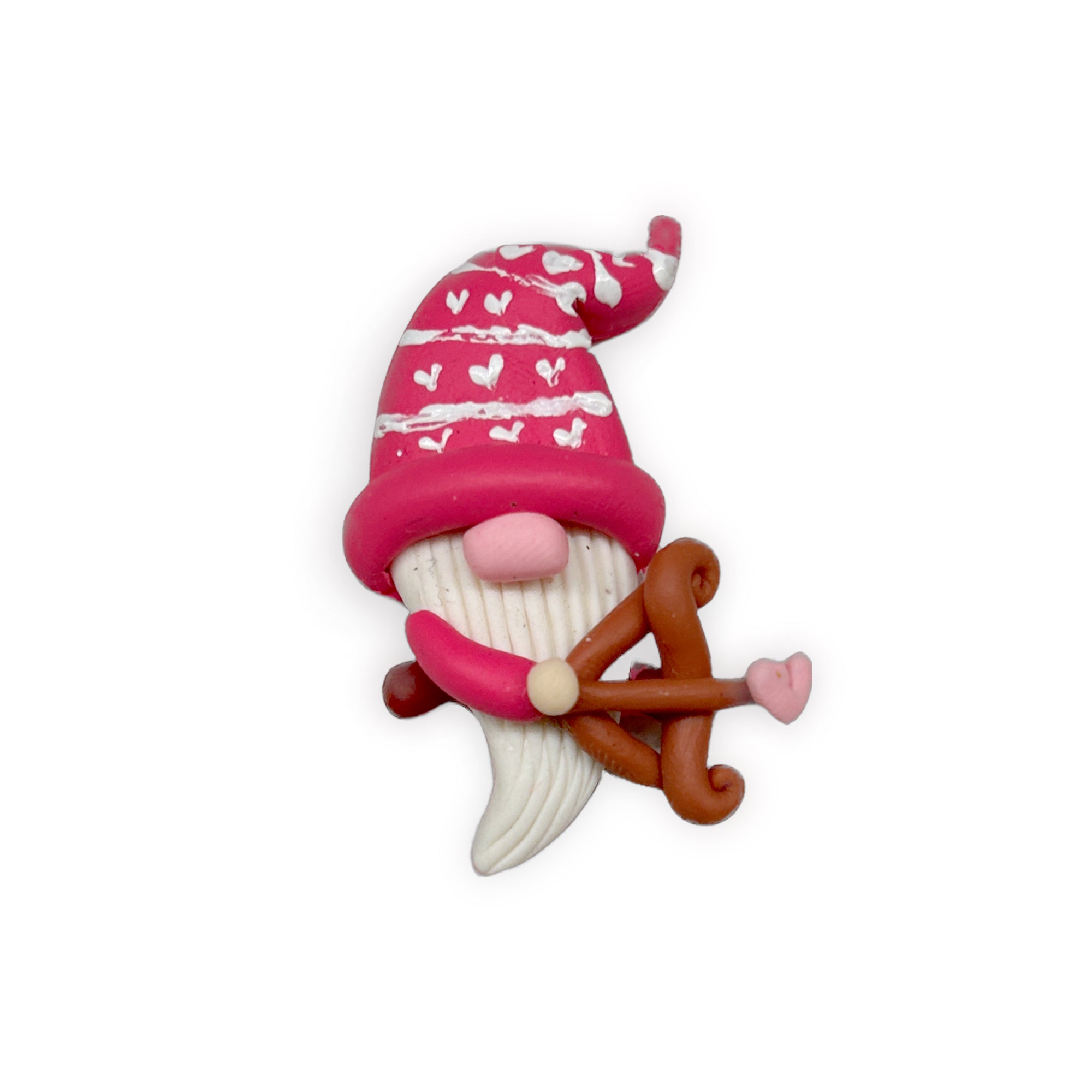 Cupid Gnome Clay Embellishment