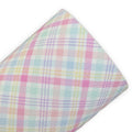 Pastel Litchi Plaid Printed Faux Leather Sheets
