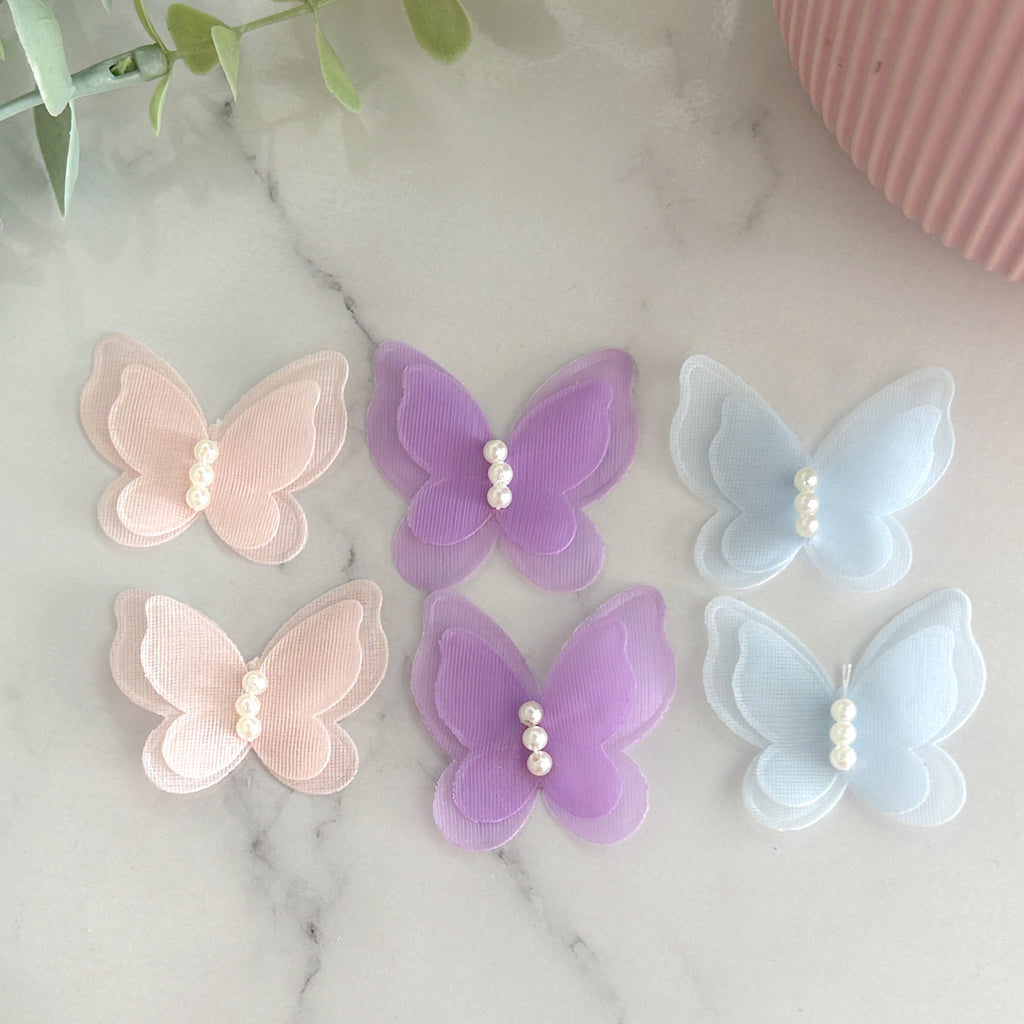 Sweet Butterflies (Pack of 6) Embellishments
