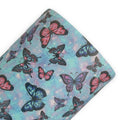 Butterflies Printed Faux Leather Sheets