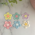 Embroidered Flowers (Pack of 6) Embellishments