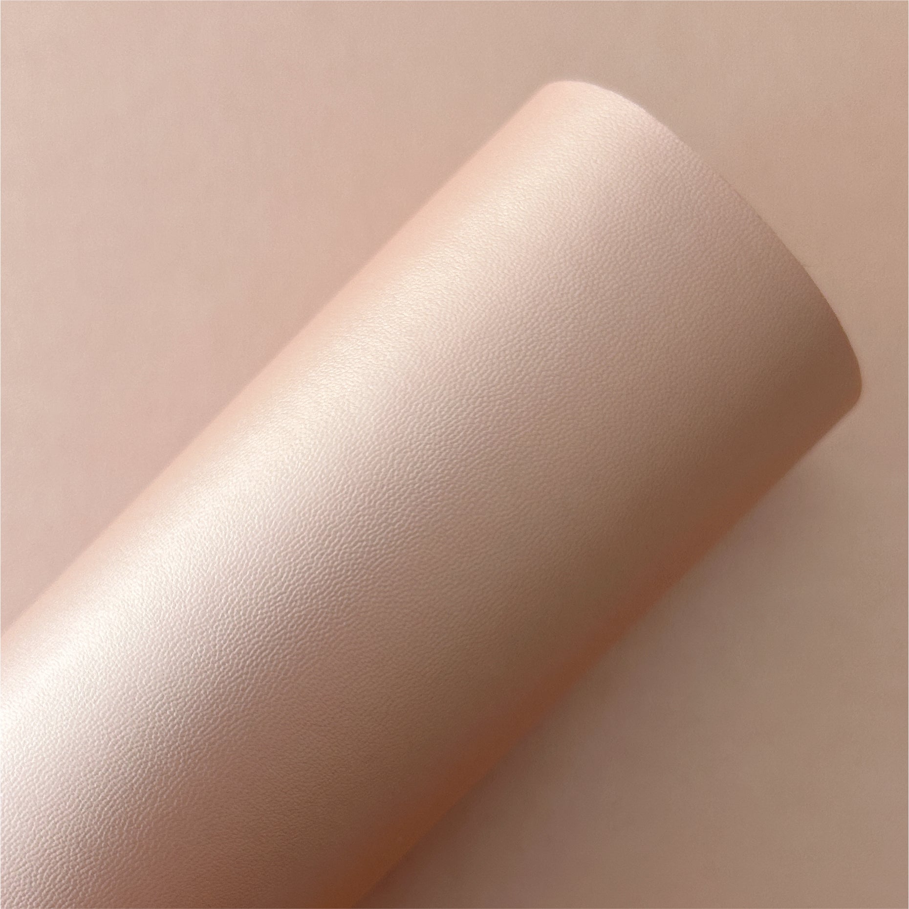Dusty Pink Pearl Smooth Faux Leather Sheets