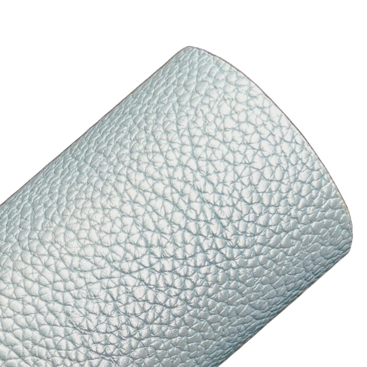 Light Blue Pearl Litchi Faux Leather Sheets
