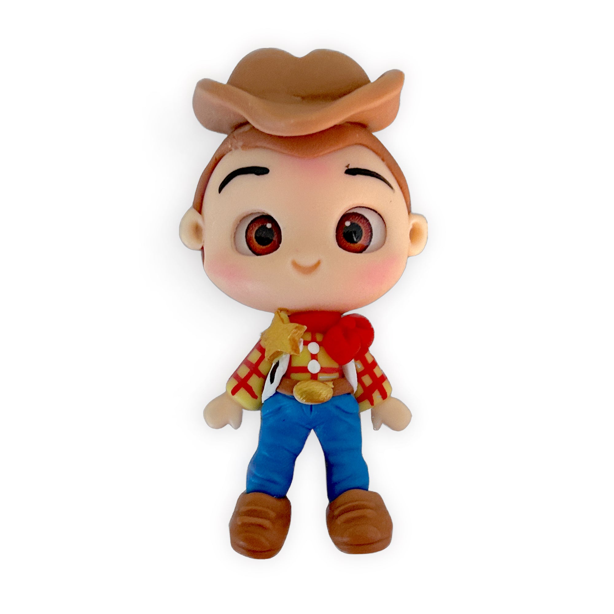 Toy Cowboy Clay Embellishment