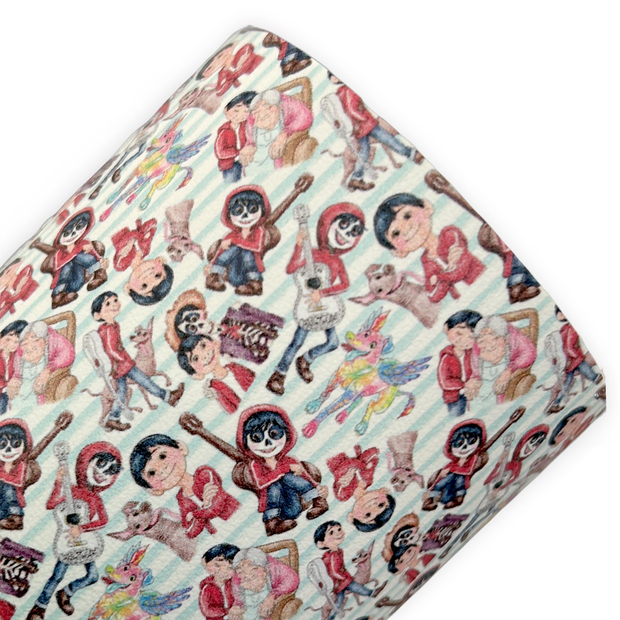 Land of the Dead Singing Boy Printed Faux Leather Sheets