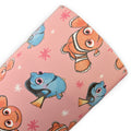 Fish Printed Faux Leather Sheets