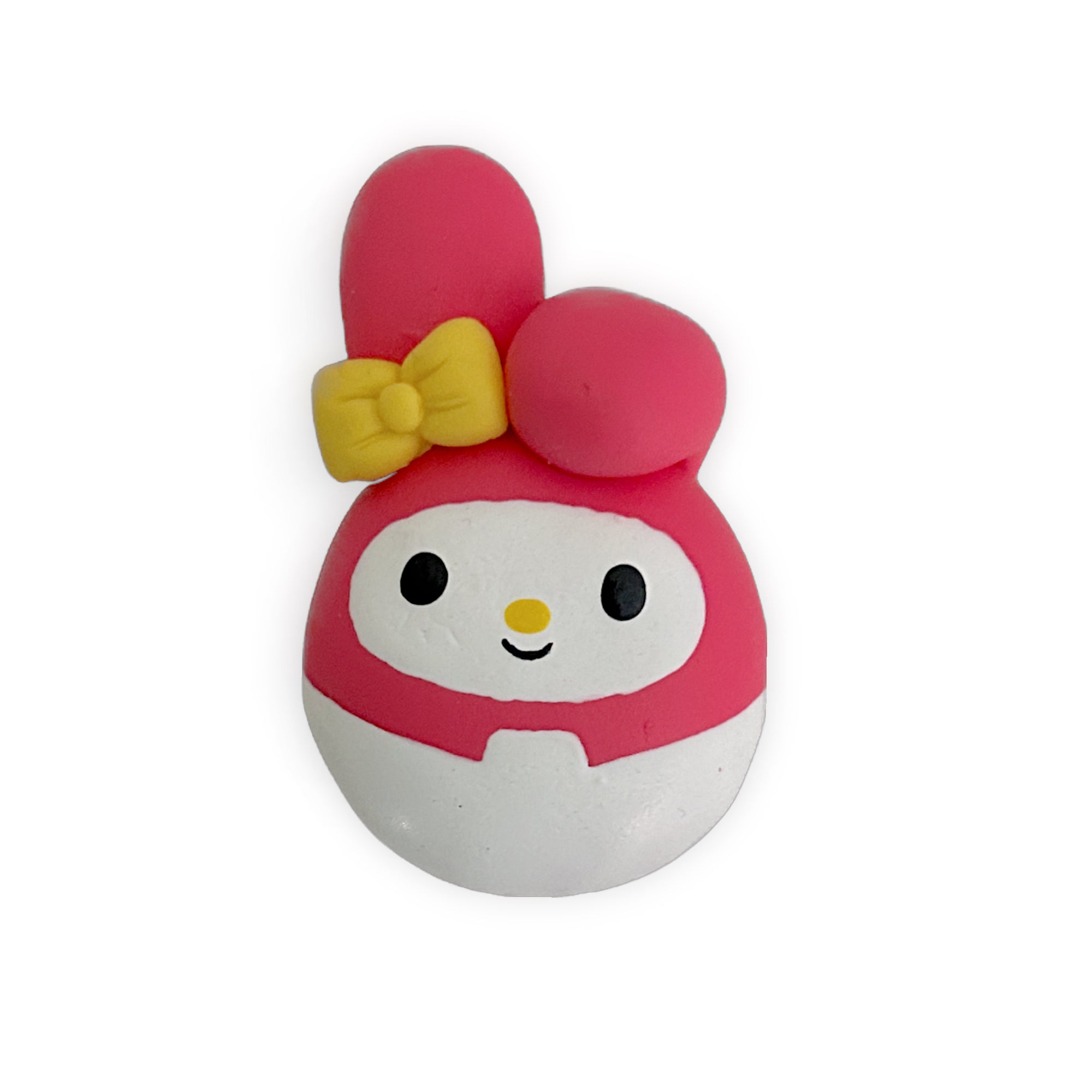 Pink Rabbit Squish Clay Embellishment