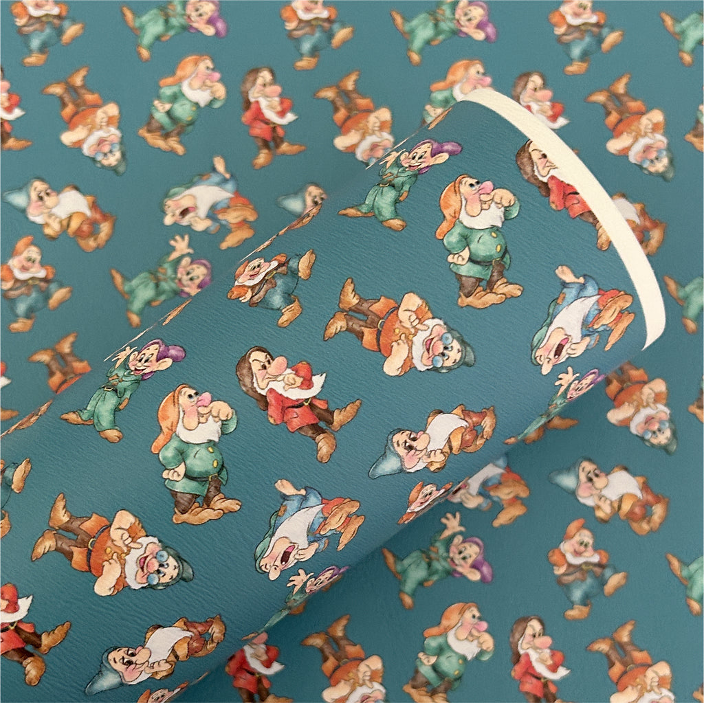 Apple Princess Friends Printed Faux Leather Sheets
