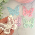 Embroidered Double Butterfly Embellishment Mix Packs