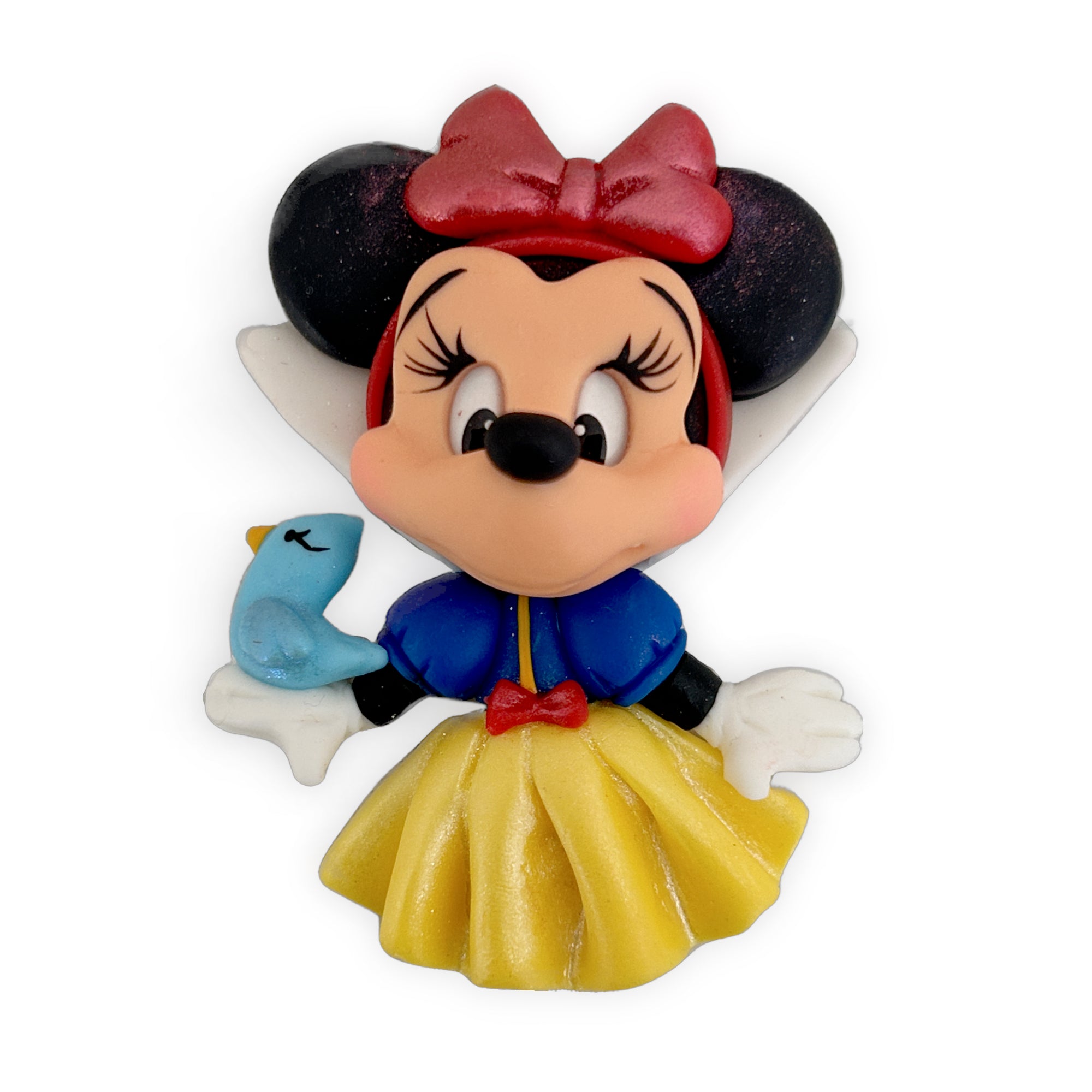 Mrs Mouse Apple Princess Clay Embellishment