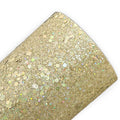 Gold Iridescent Chunky Glitter Sheets
