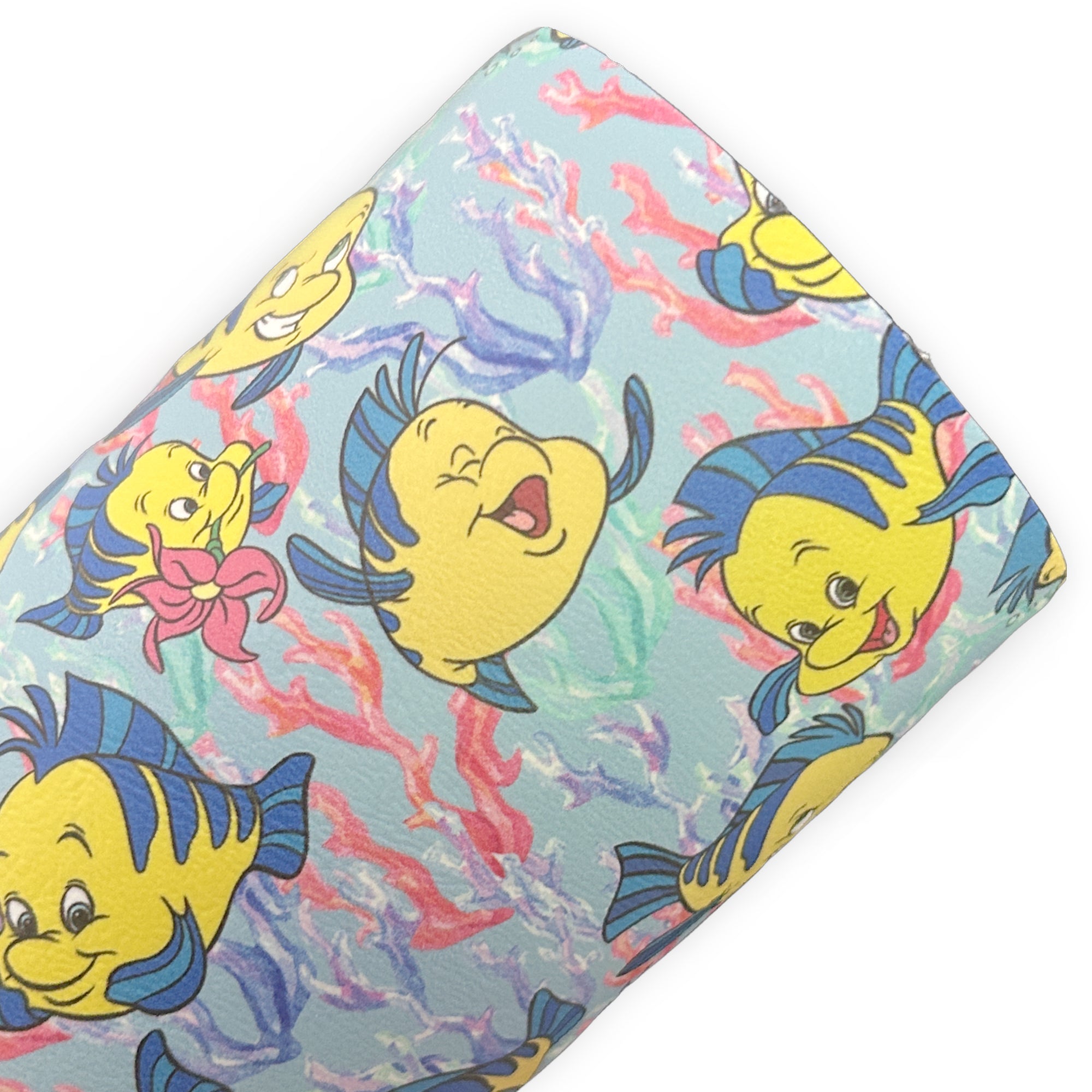 Fish Friend Printed Faux Leather Sheets