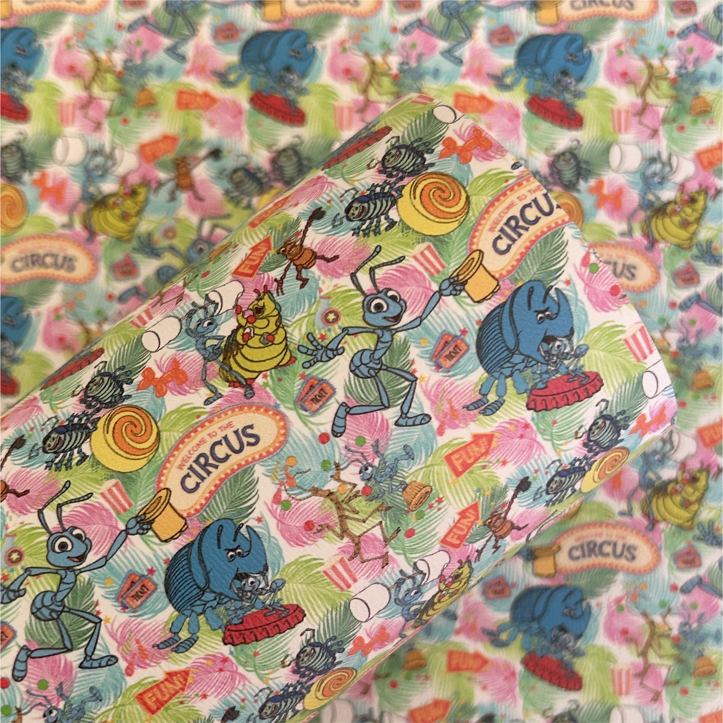 Bug Circus Printed Faux Leather Sheets