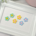 Flowers (Pack of 6) Resin Embellishment